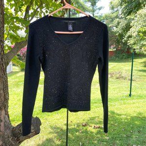 A. Giannetti Wool V-neck Sweater